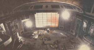 Photo of the 2001 to 2003 renovation of the Strand Theatre interior