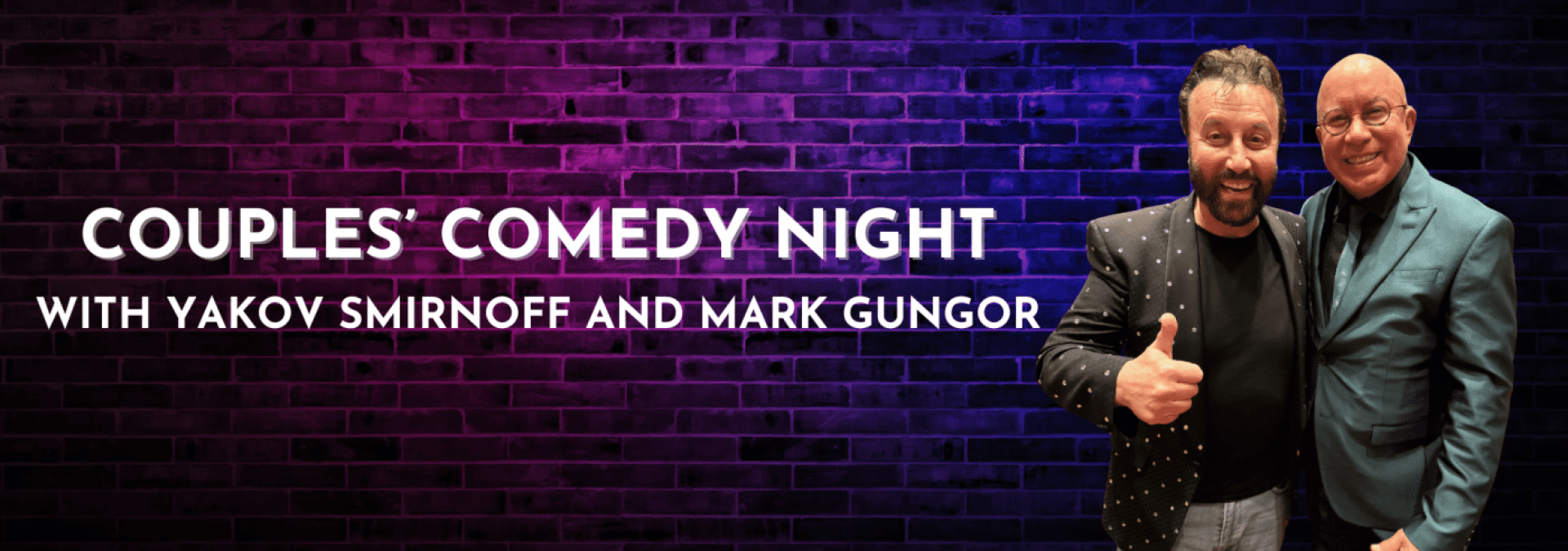 Title image for Couple's Comedy Night with Yakov Smirnoff and Mark Gungor