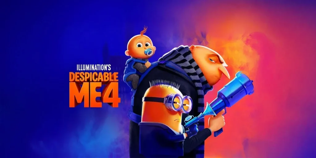 Despicable Me 4 movie poster