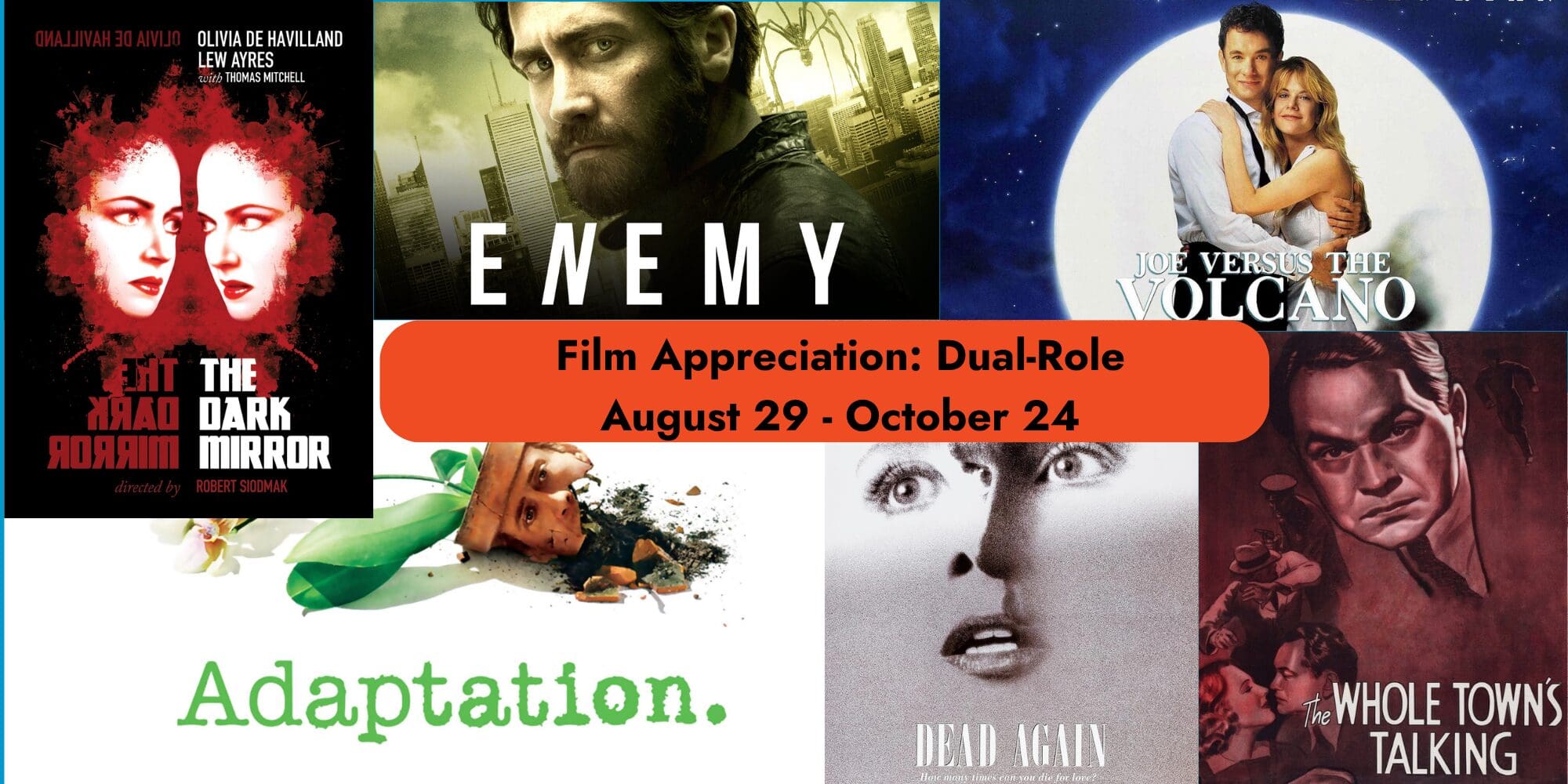 Image showing the six films in the series.