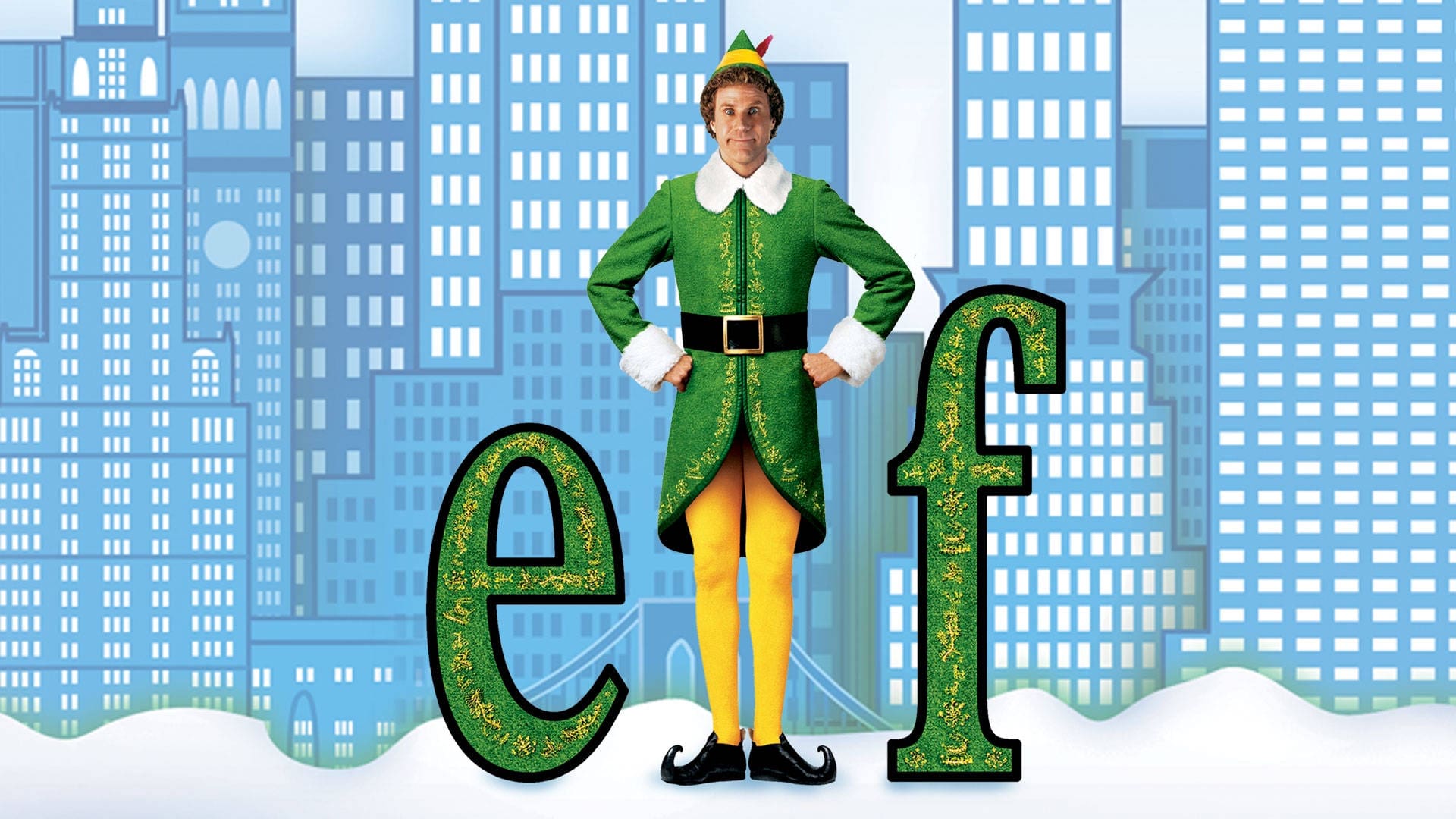 Title logo for the movie ELF