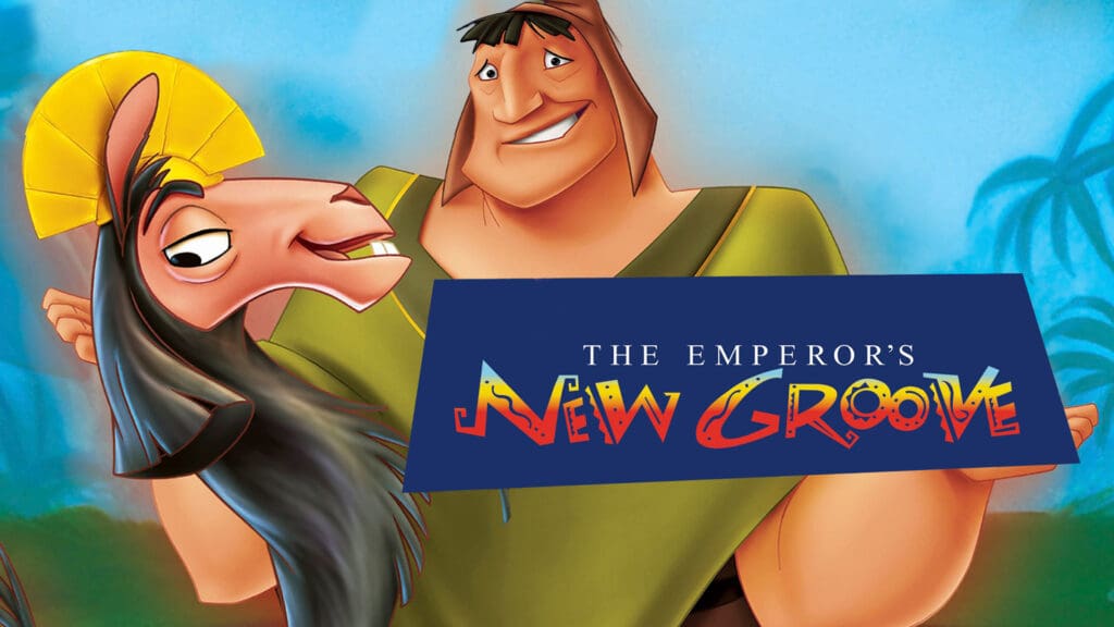 Movie poster for Disney's The Emporer's New Groove