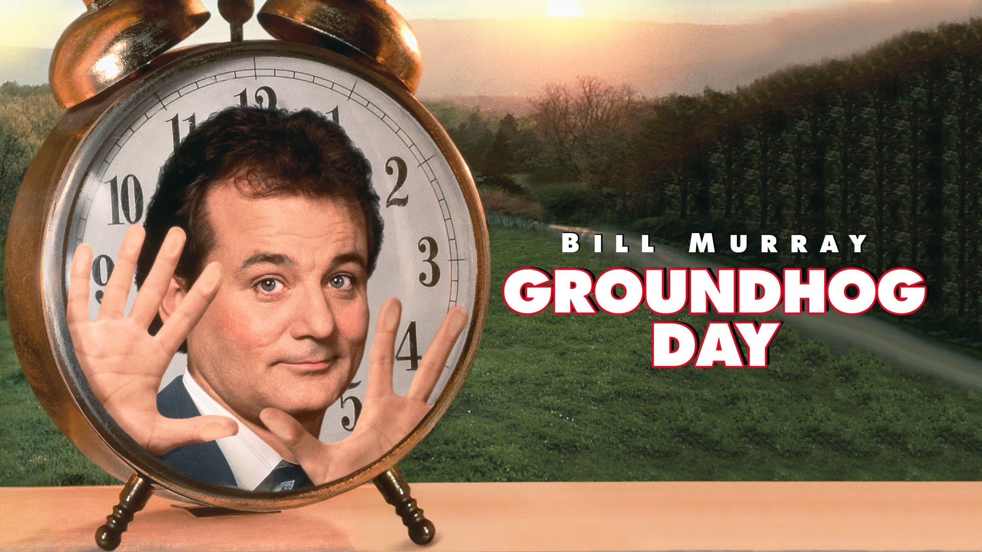 movie poster for Groundhog Day