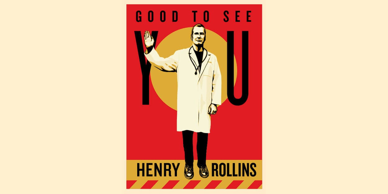 Advertisement for Henry Rollins