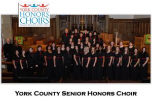 York County Senior Honors Choir members