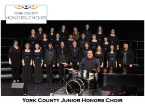 York Counry Junior Honors Choir members