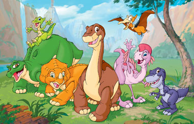 Dinosaur characters from The Land Before Time