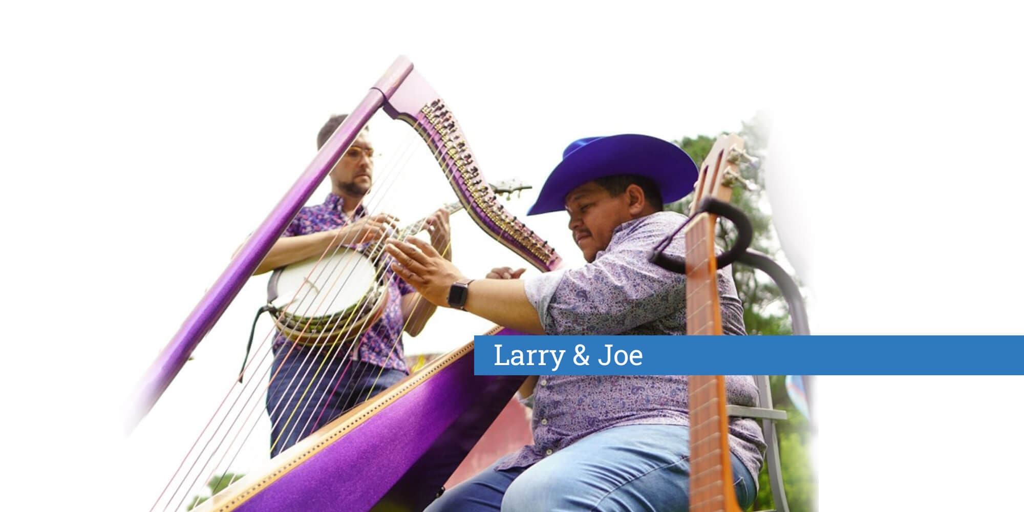 multi-instrumentalists Larry Bellorin and Joe Troop