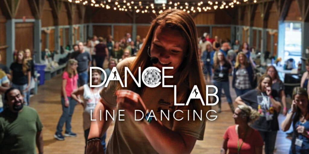 Dance Lab Line Dancing photo with instructor and class