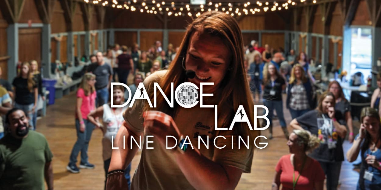 Dance Lab Line Dancing photo with instructor and class