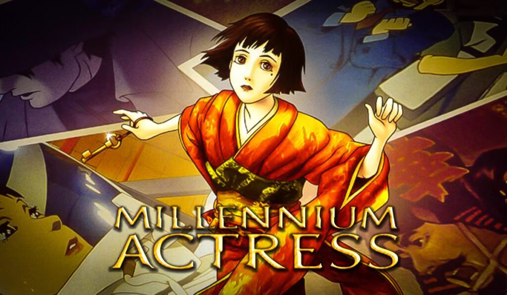 movie poster for anime film Millennium Actress