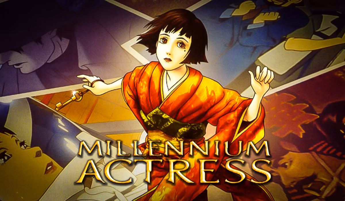 movie poster for anime film Millennium Actress