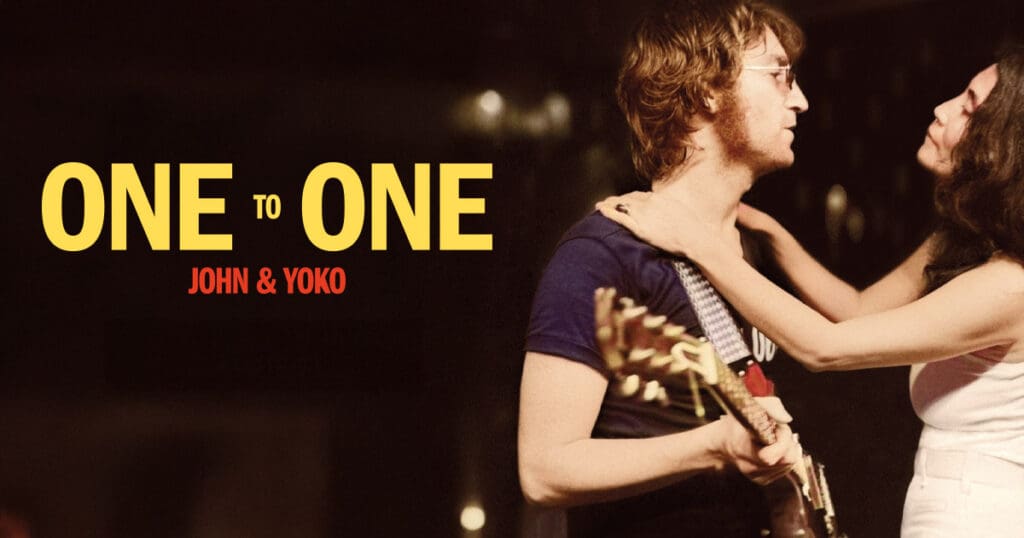 movie poster for One to One - John & Yoko