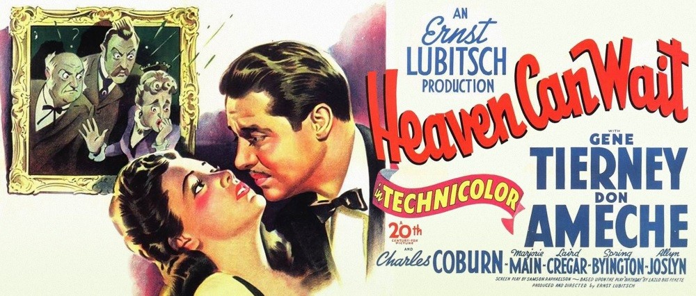 Film poster for "Heaven Can Wait"