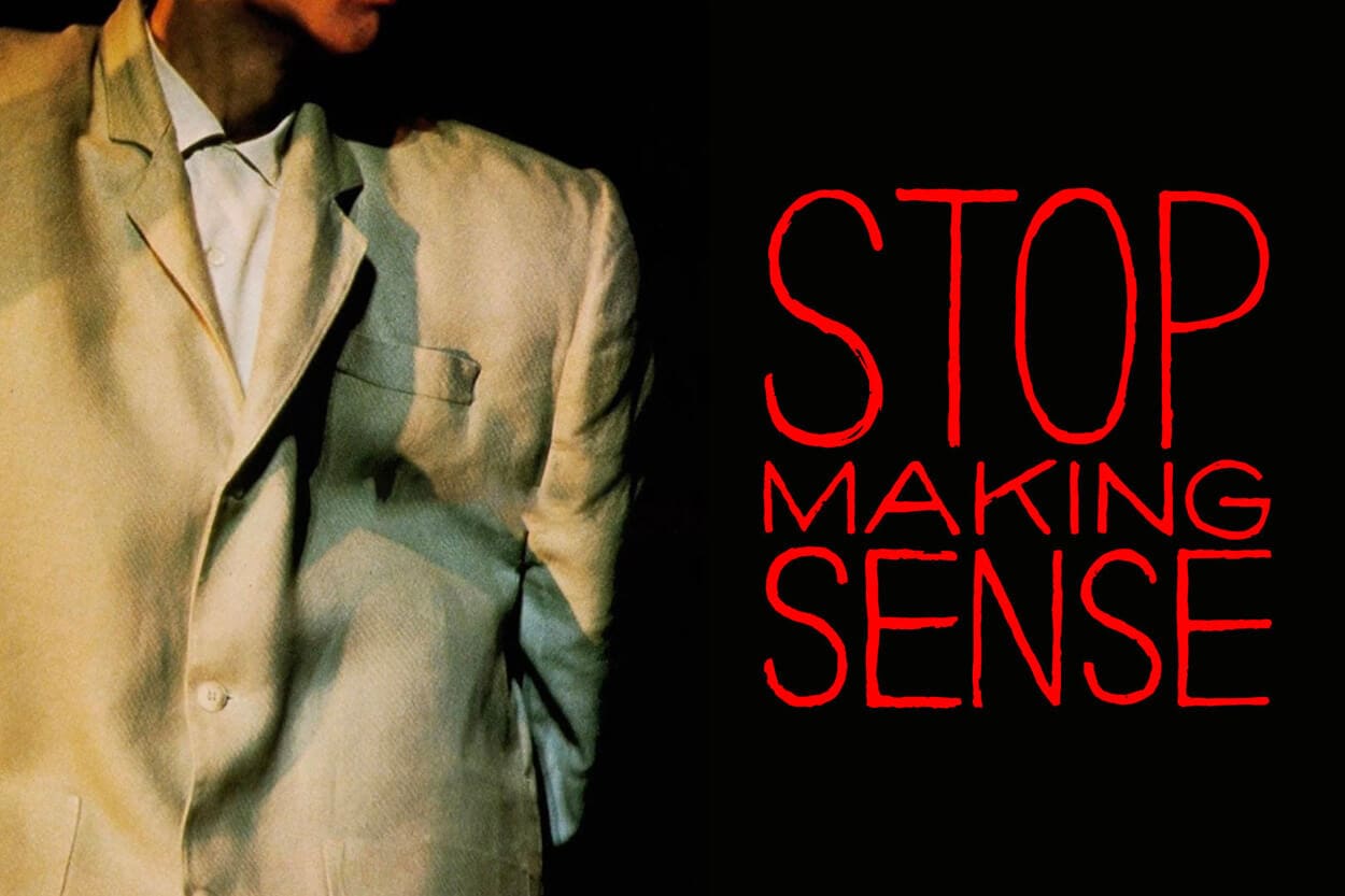 Movie art and title for Stop Making Sense