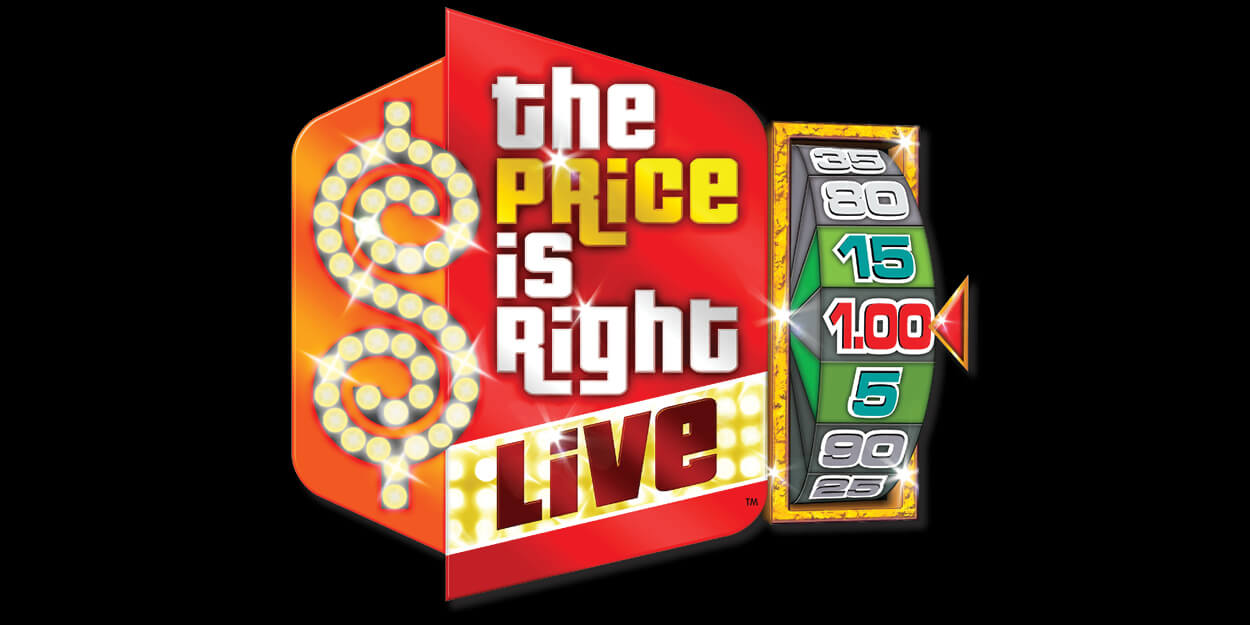 The Price is Right Live logo with the big wheel