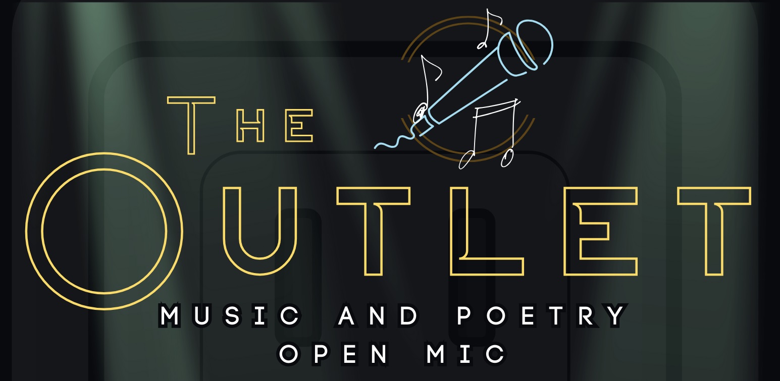 title graphic for The Outlet Open Mic