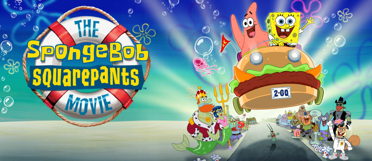 title poster for The SpongeBob SquarePants Movie (2004)