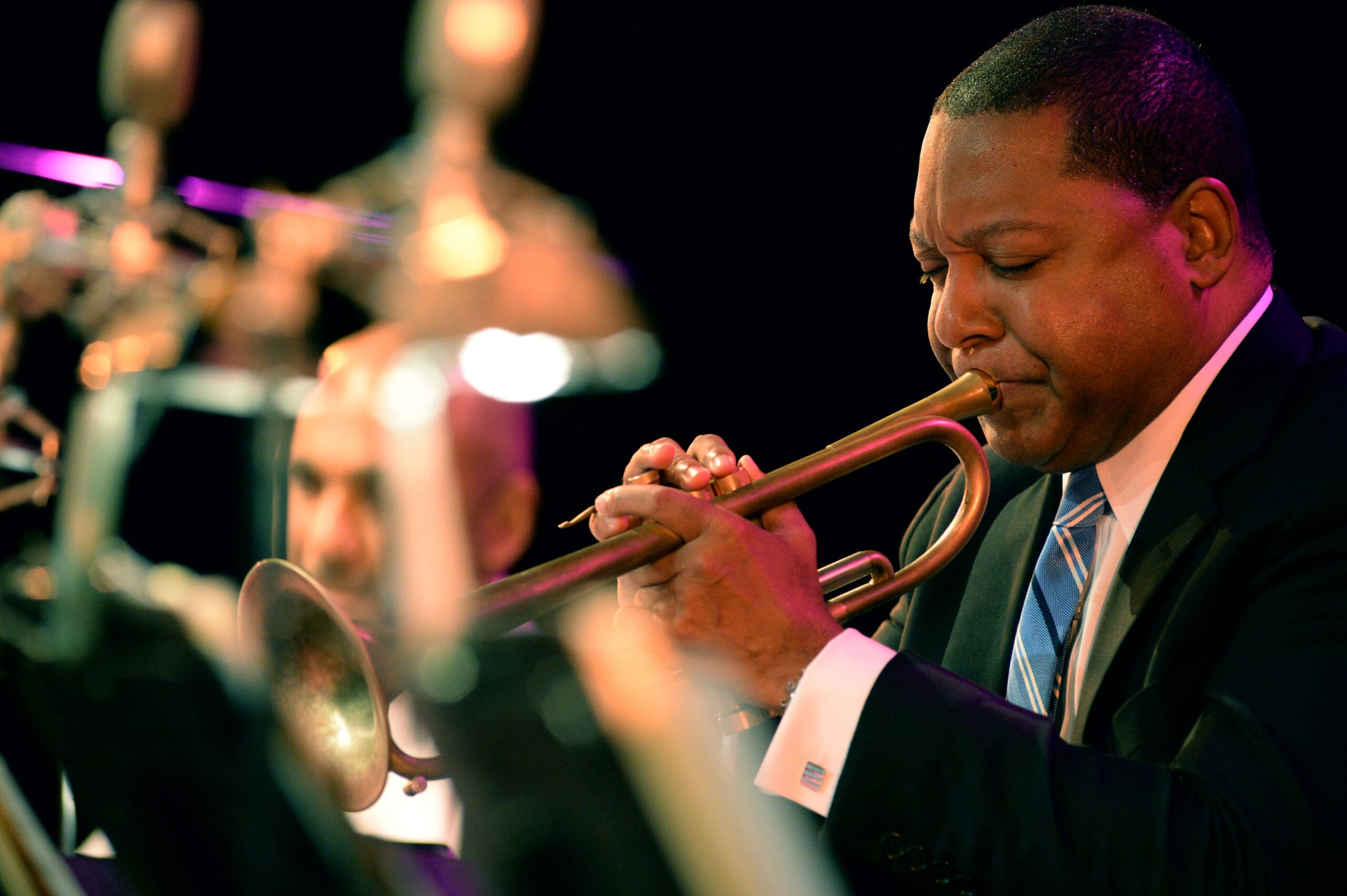 Wynton Marsalis with the Jazz at Lincoln Cengter Orchestra