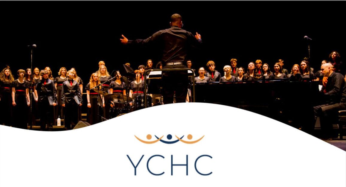York County Honors Choir singers with logo