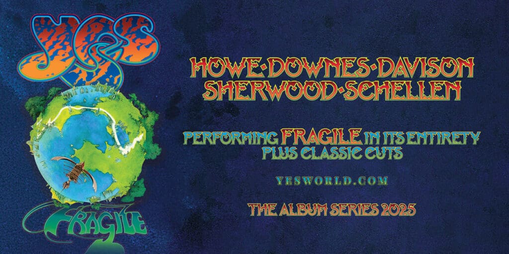 Tour art for Yes: The Fragile Tour