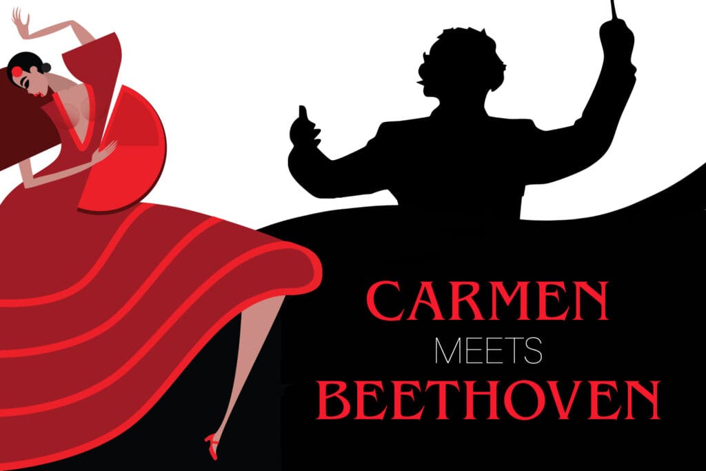 title graphic for Carmen Meets Beethoven