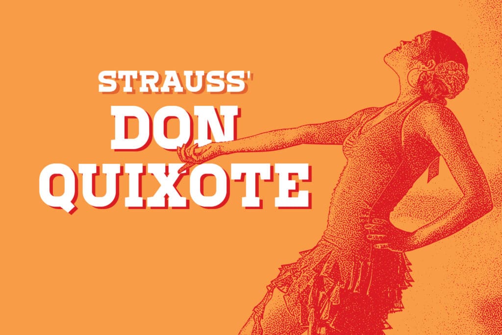 title graphic for Strauss Don Quixote