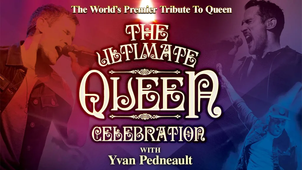 title graphics logo for The Ultimate Queen Celebration