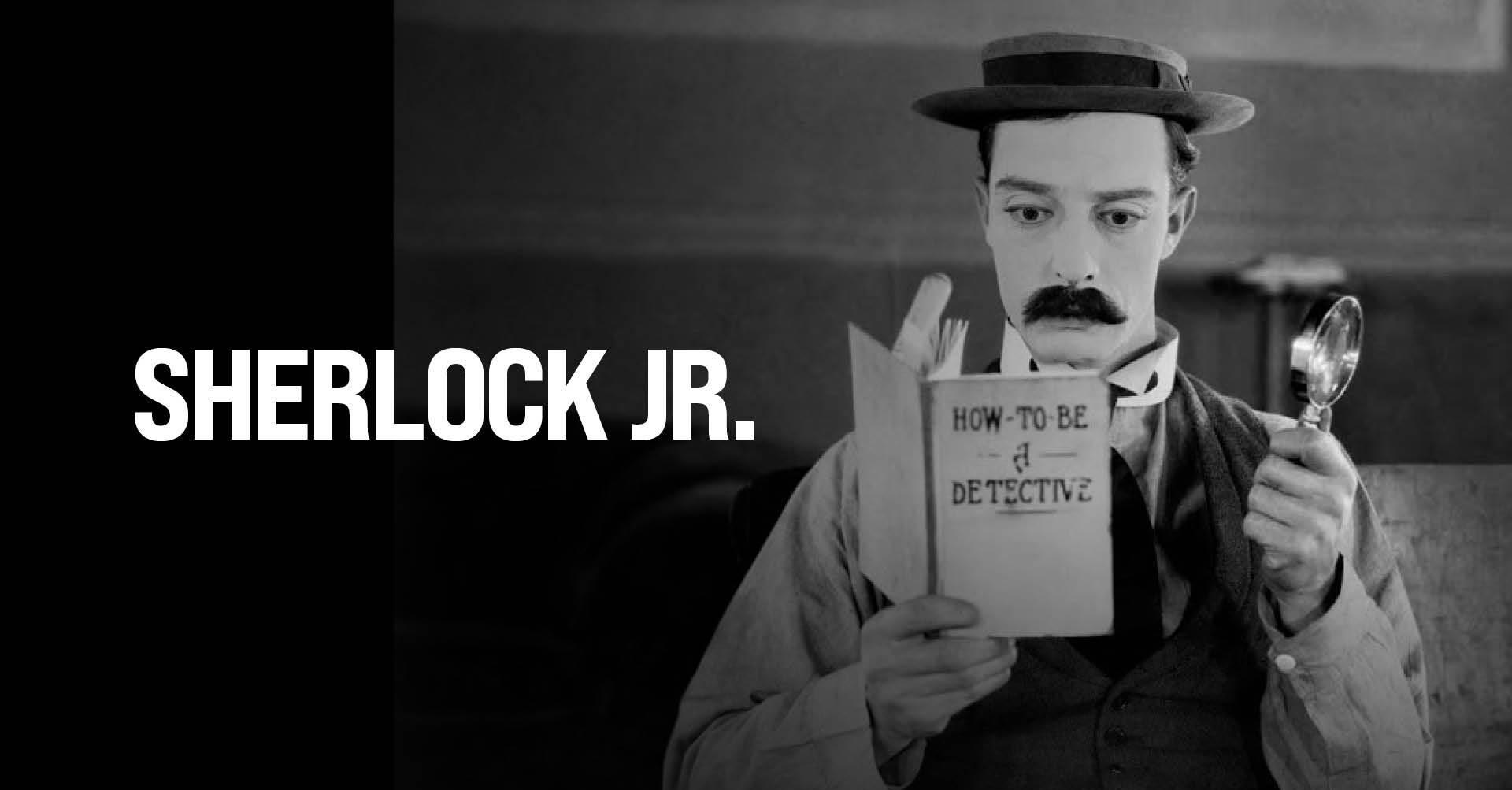 title image for Sherlock Jr. starring Buster Keaton