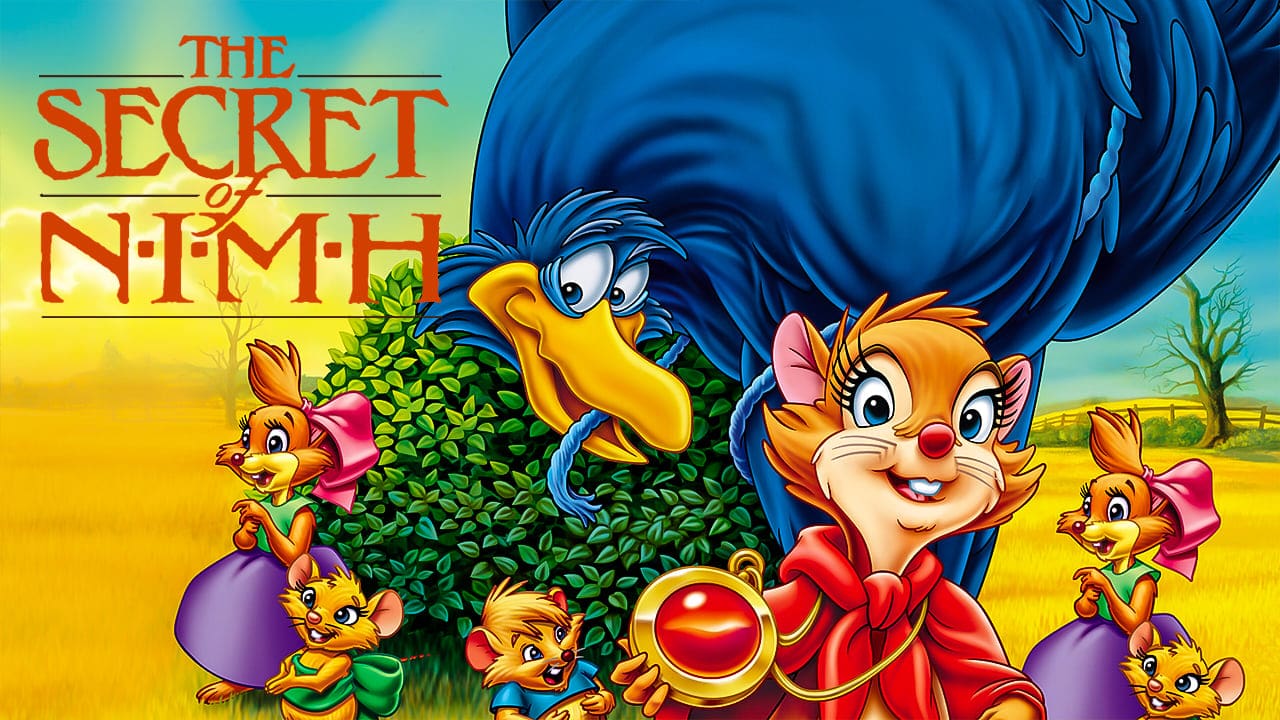 color movie poster for THE SECRET OF NIMH